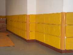 Warehouse wallpads All Yellow